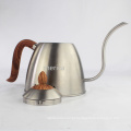 2016 Verão New Itemstainless aço madeira Handle Coffee Pot